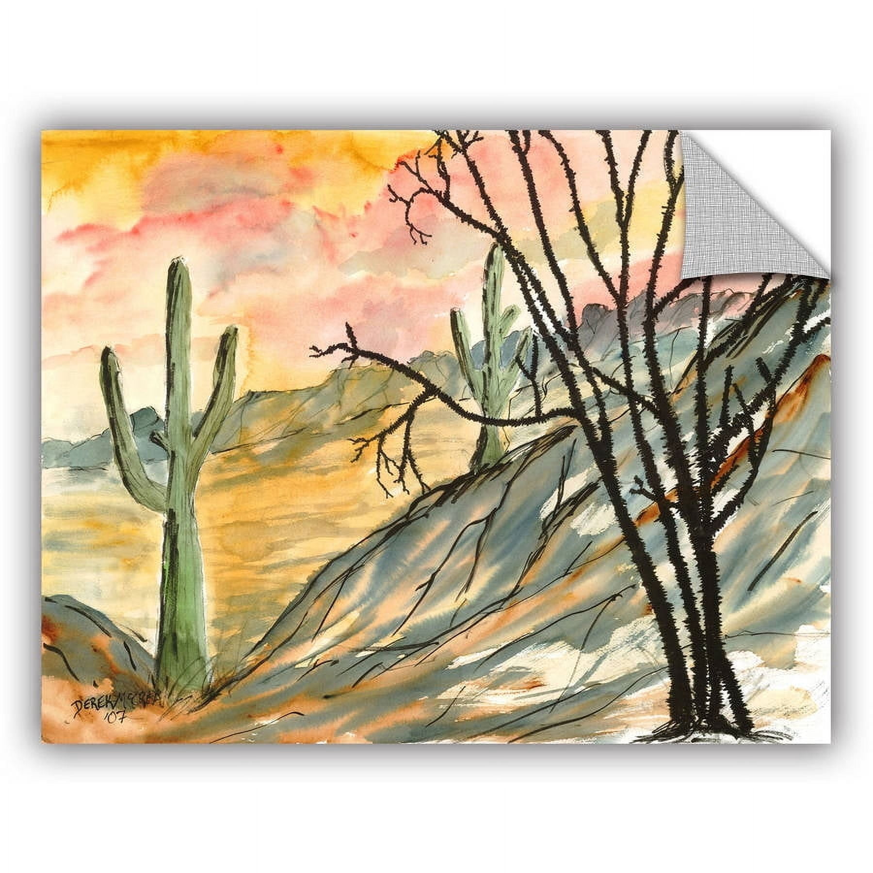 ArtAppealz Derek Mccrea "Arizona Evening" Removable Wall Art