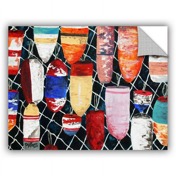 ArtAppealz Derek Mccrea "Buoy Painting" Removable Wall Art