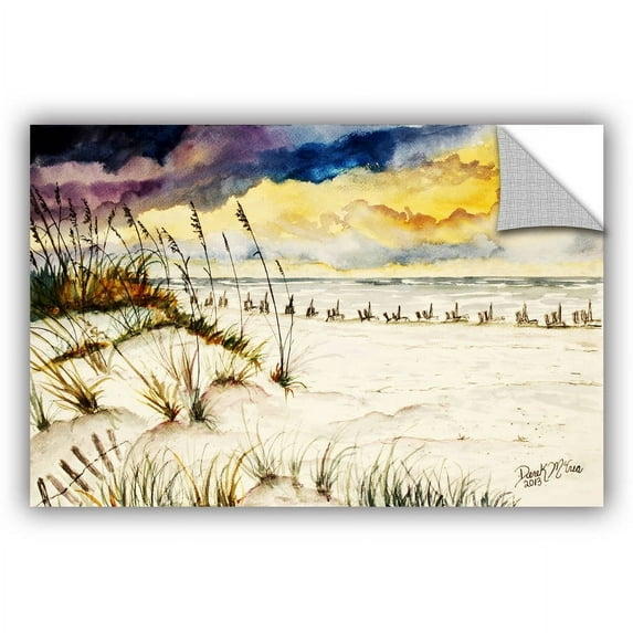 ArtAppealz Derek Mccrea "Destin Beach" Removable Wall Art