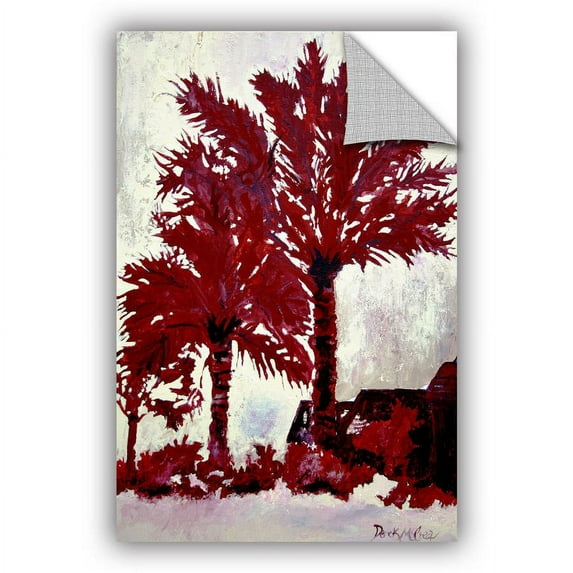 ArtAppealz Derek Mccrea "Palm Trees" Removable Wall Art