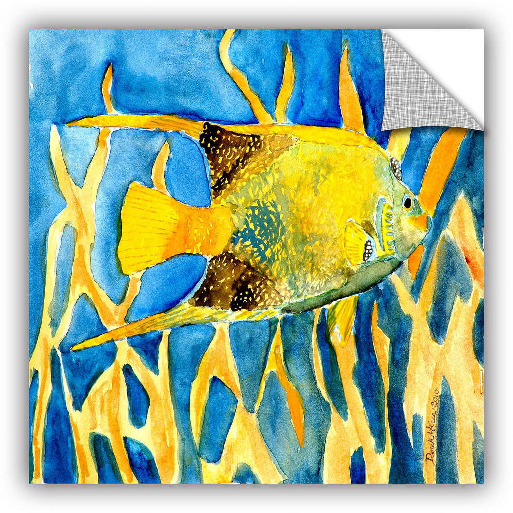 ArtAppealz Derek Mccrea "Tropical Fish" Removable Wall Art