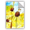 thumbnail image 1 of ArtAppealz Derek Mccrea "Yellow Coneflower" Removable Wall Art, 1 of 2