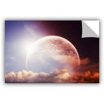 ArtAppealz Dragos Dumitrascu "Light Over Darkness-Russet" Removable Wall Art