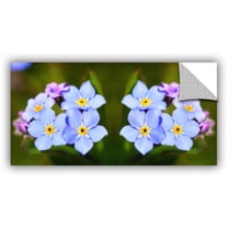 ArtAppealz Dragos Dumitrascu "Pretty in Blue" Removable Wall Art