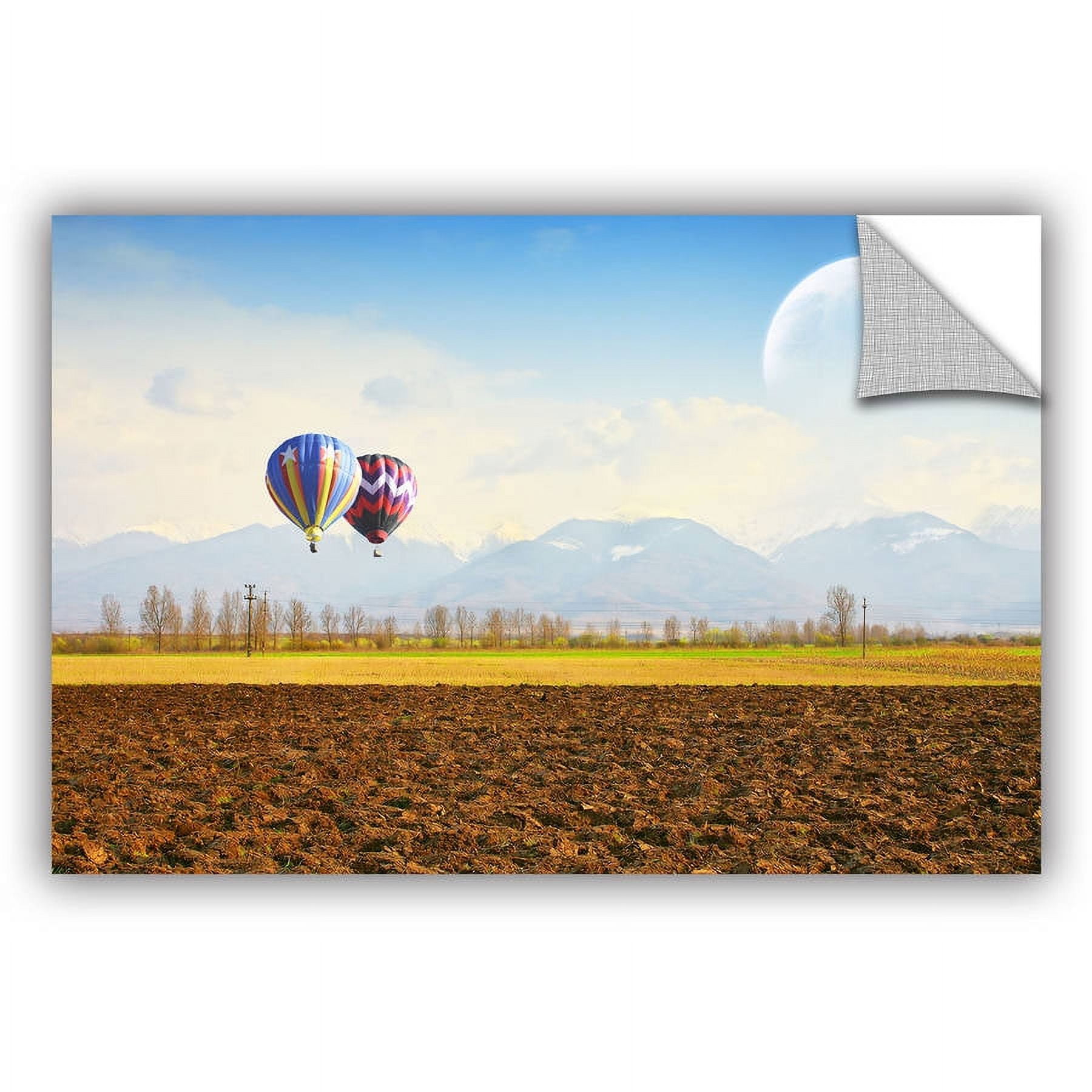 ArtAppealz Dragos Dumitrascu "Surreal September" Removable Wall Art