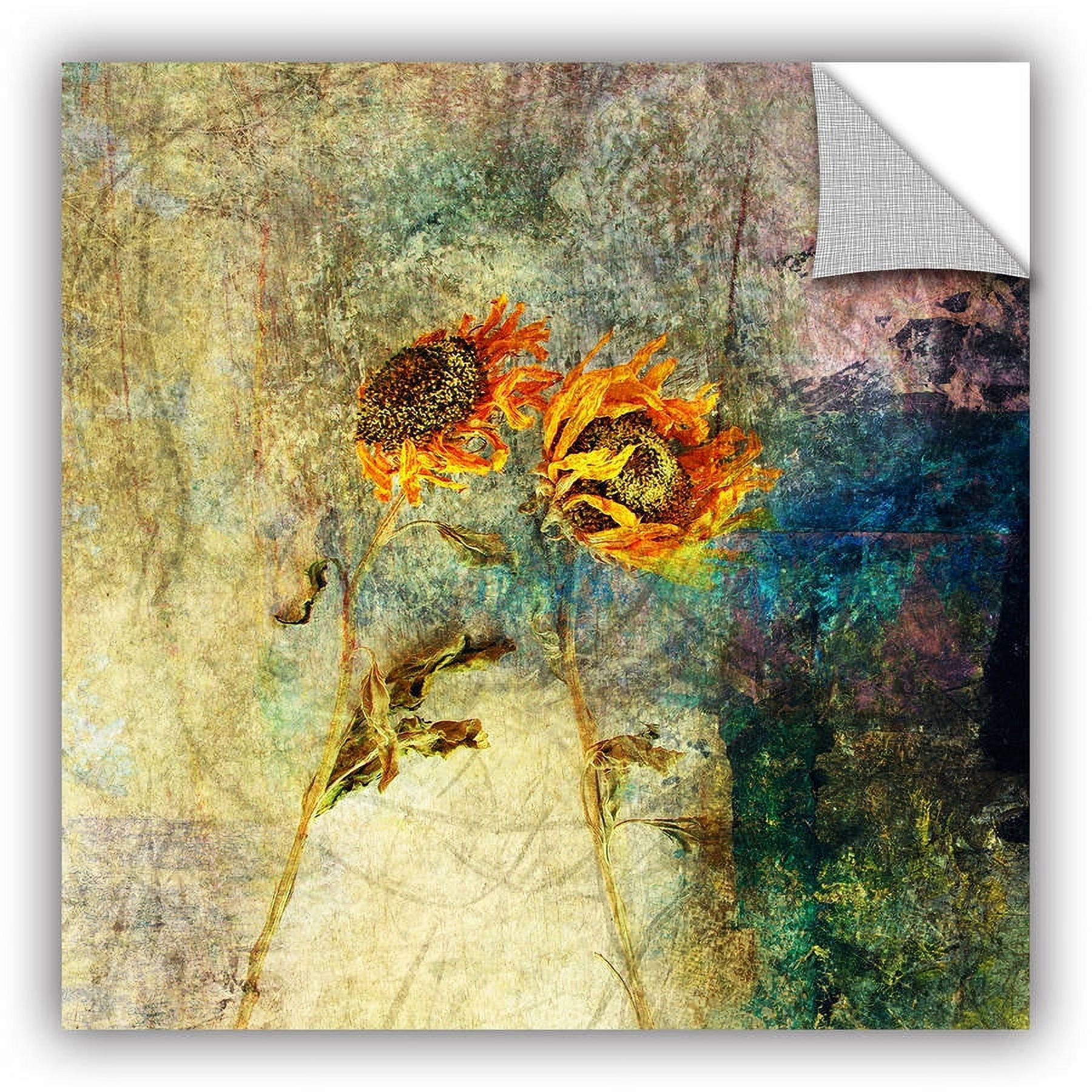 ArtAppealz Elena Ray "Sunflowers" Removable Wall Art