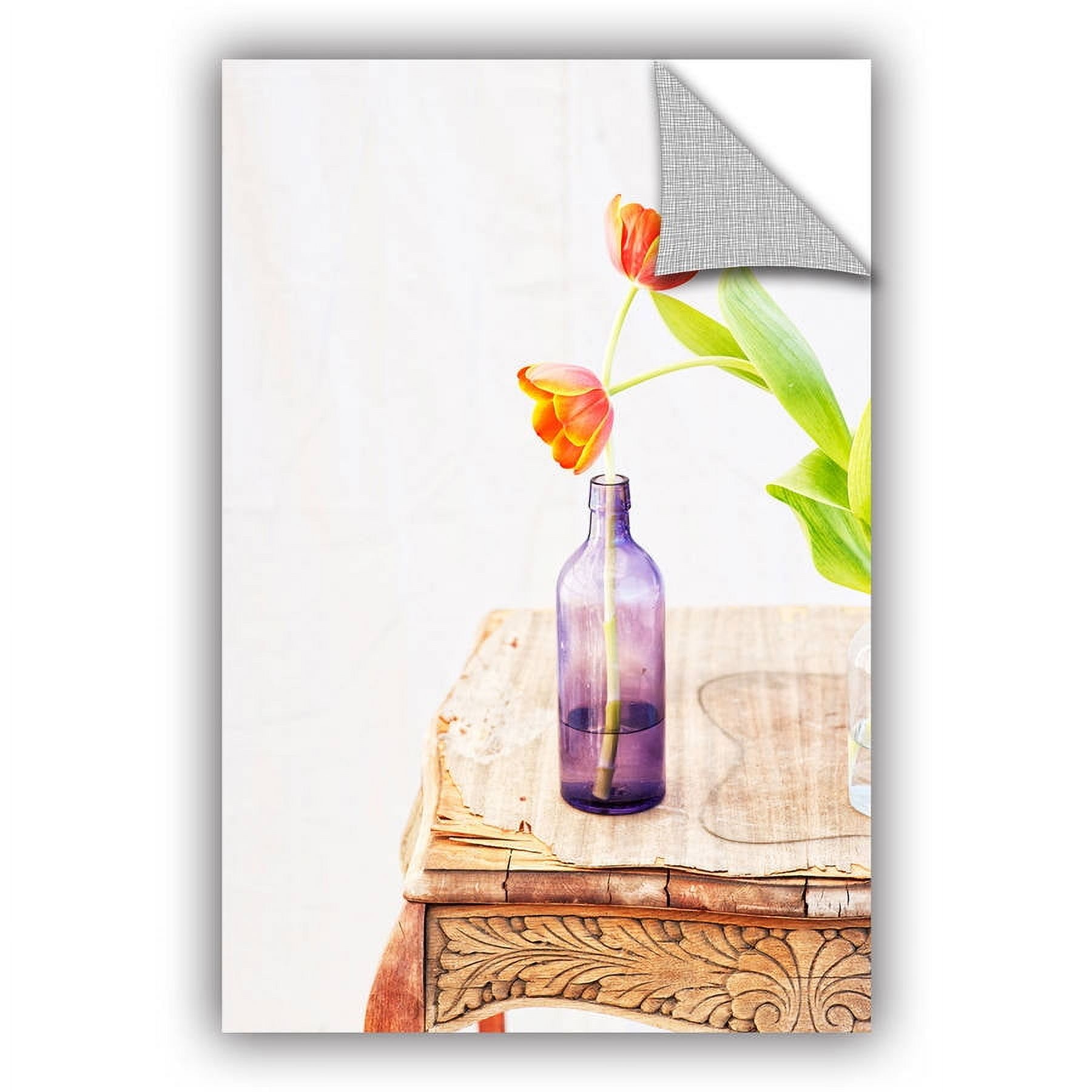 ArtAppealz Elena Ray "Tulips" Removable Wall Art