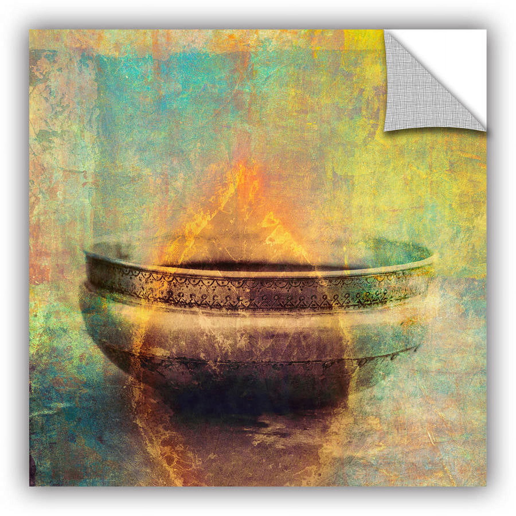 ArtAppealz Elena Ray "Weathered Bowl" Removable Wall Art