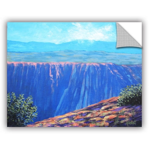 ArtAppealz Gene Foust "Mountain Dropoff" Removable Wall Art