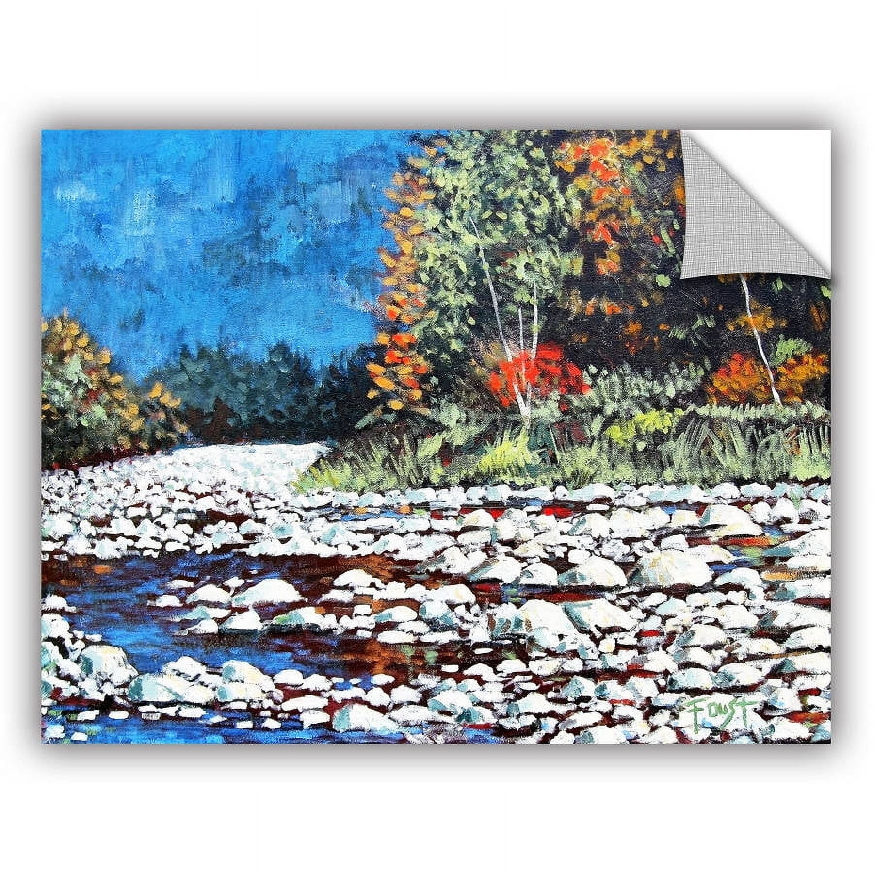 ArtAppealz Gene Foust "Pebble Creek" Removable Wall Art