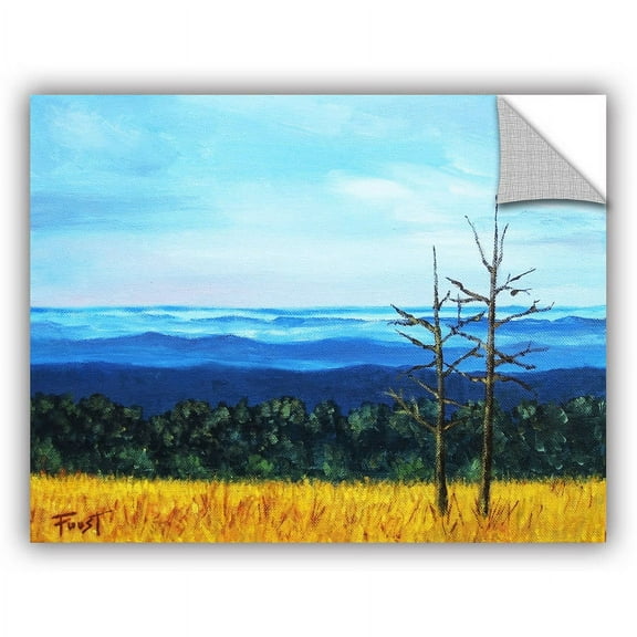 ArtAppealz Gene Foust "Serene Mountain Tops" Removable Wall Art