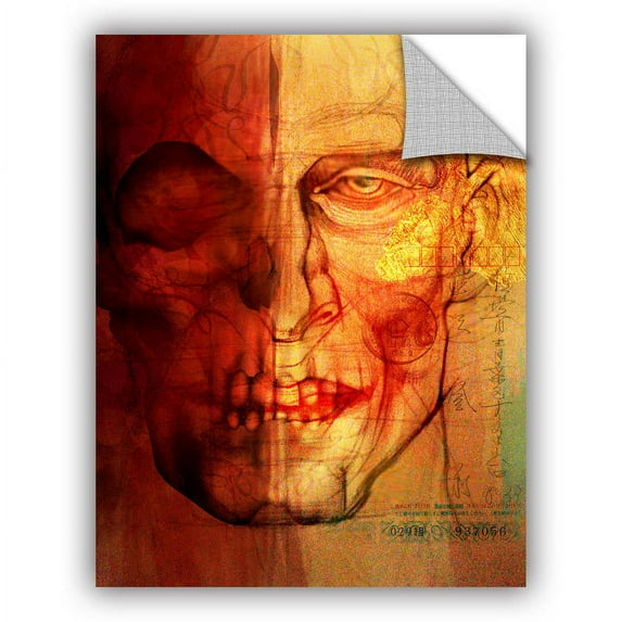 ArtAppealz Greg Simanson "Facial Anatomy" Removable Wall Art