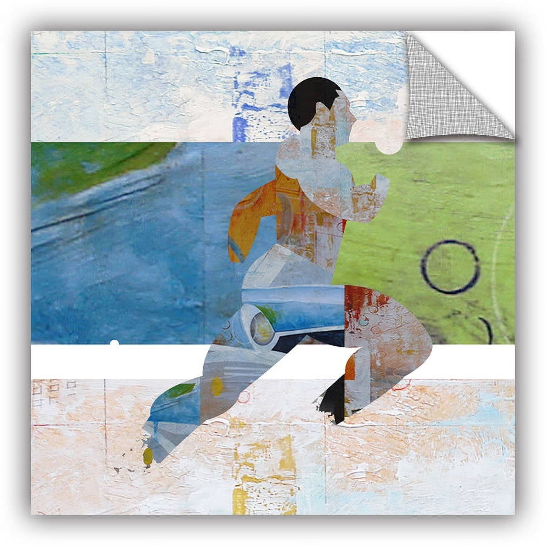 ArtAppealz Greg Simanson "Runner" Removable Wall Art