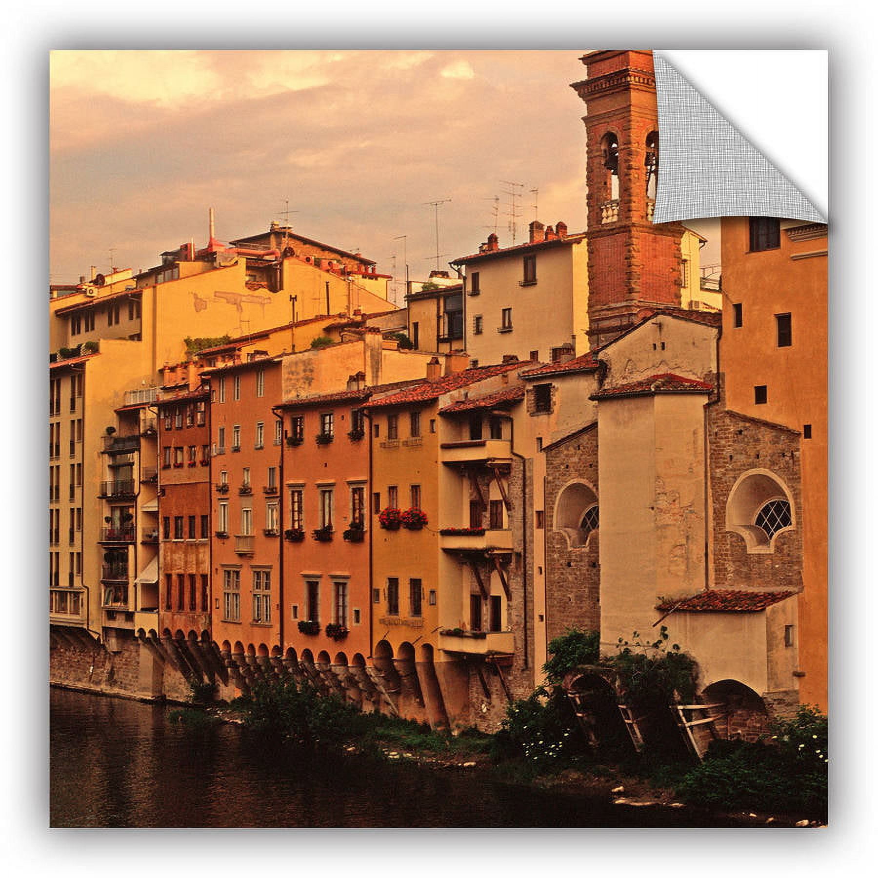 ArtAppealz Kathy Yates "Florence Charm" Removable Wall Art