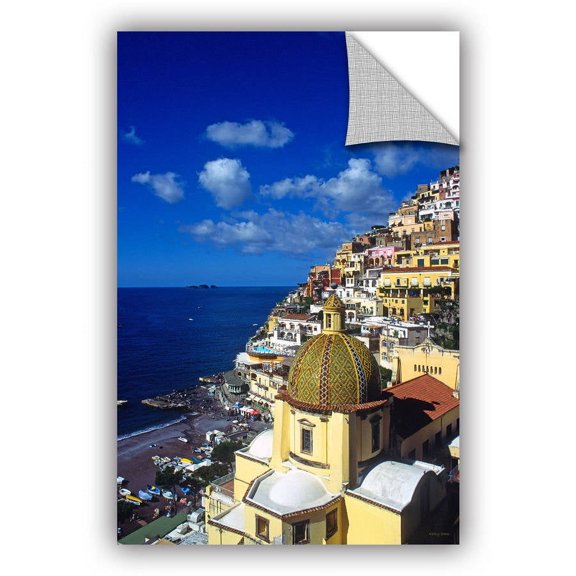 ArtAppealz Kathy Yates "Picturesque Positano" Removable Wall Art