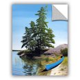 thumbnail image 1 of ArtAppealz Ken Kirsch "Canoe on Georgian Bay 1" Removable Wall Art, 1 of 1