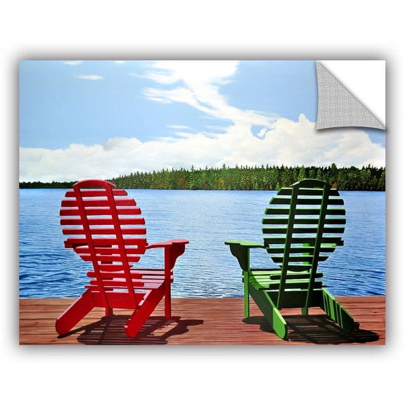 ArtAppealz Ken Kirsch "Dockside" Removable Wall Art
