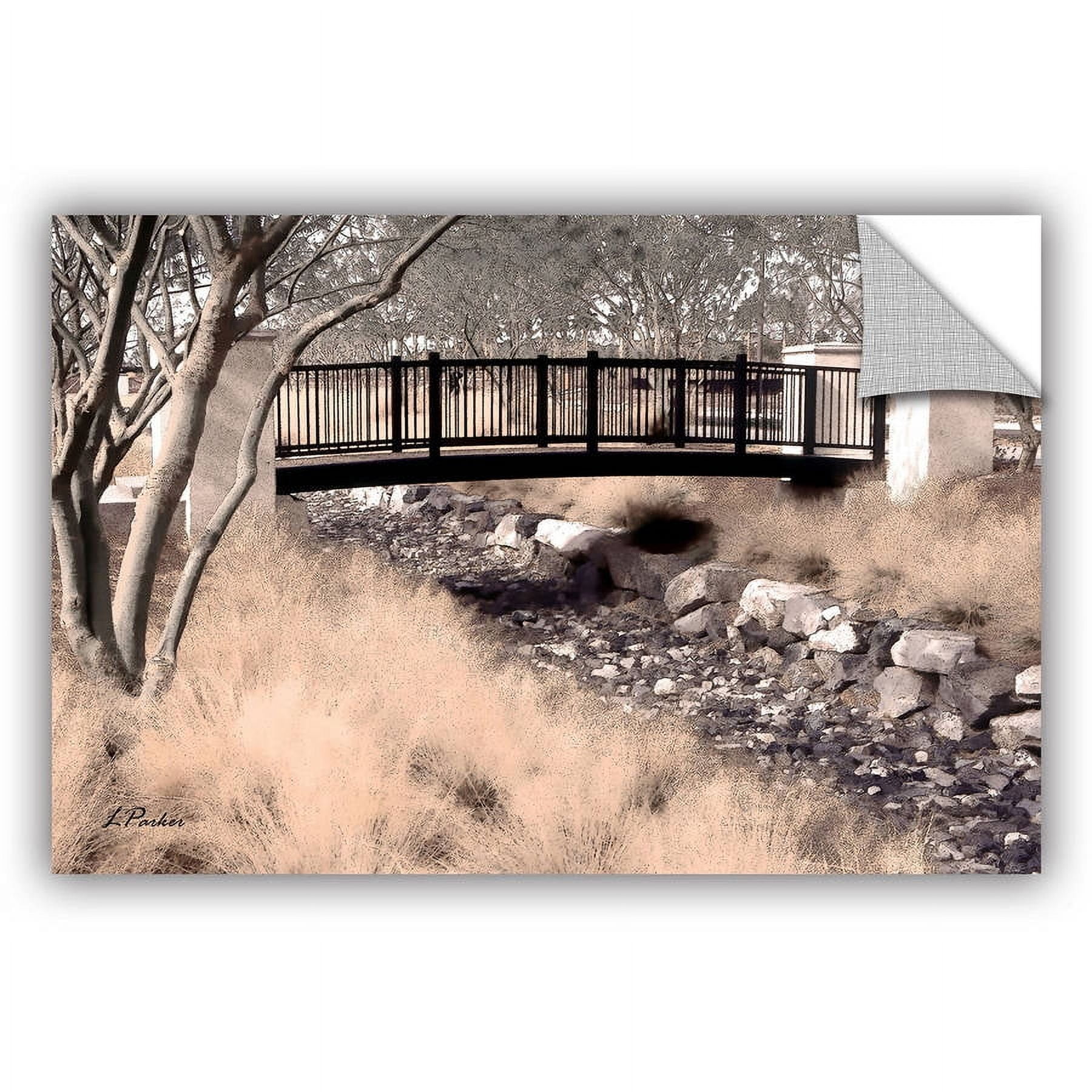 ArtAppealz Linda Parker "Bridge Over Wash" Removable Wall Art