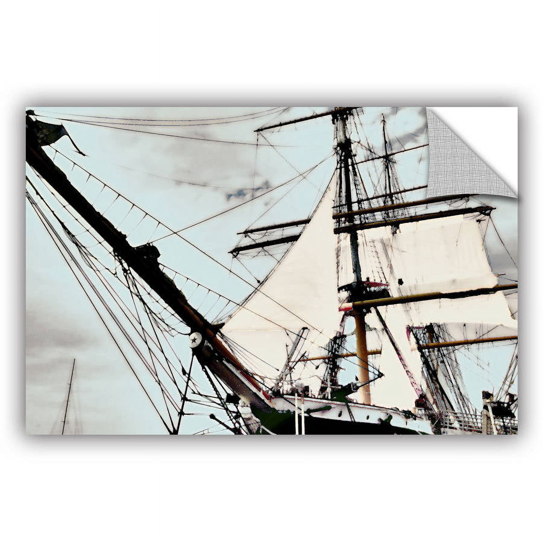 ArtAppealz Linda Parker "Sailing On Star Of India I" Removable Wall Art