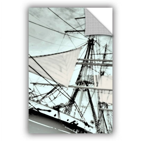 ArtAppealz Linda Parker "Sailing On Star Of India III" Removable Wall Art