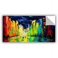 thumbnail image 1 of ArtAppealz Milen Tod "City Of Color" Removable Wall Art, 1 of 7