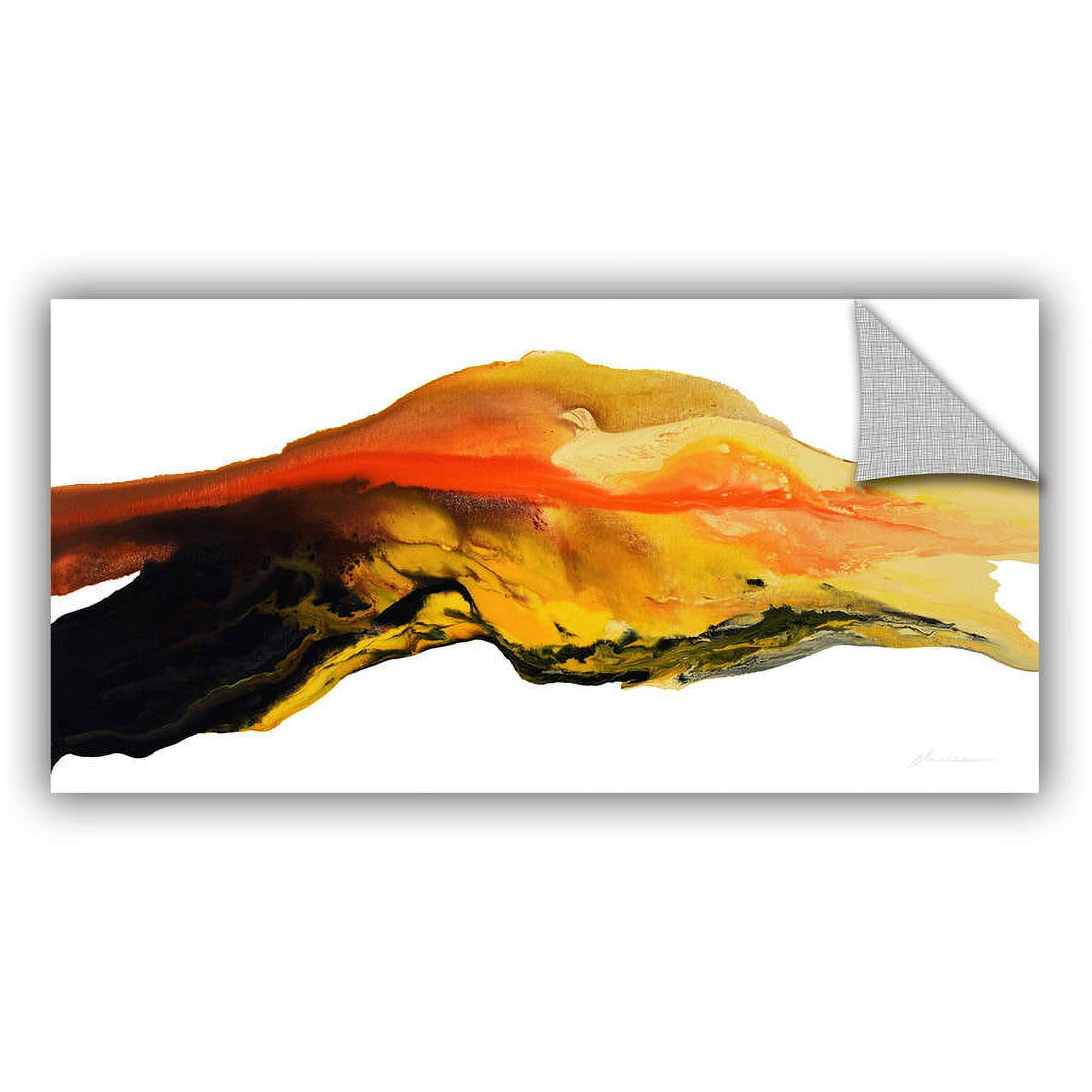 ArtAppealz Milen Tod "Flow" Removable Wall Art