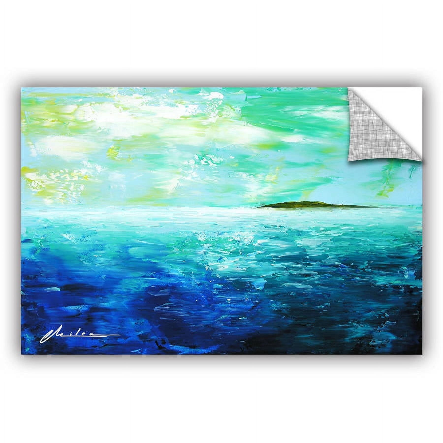 ArtAppealz Milen Tod "Isle" Removable Wall Art