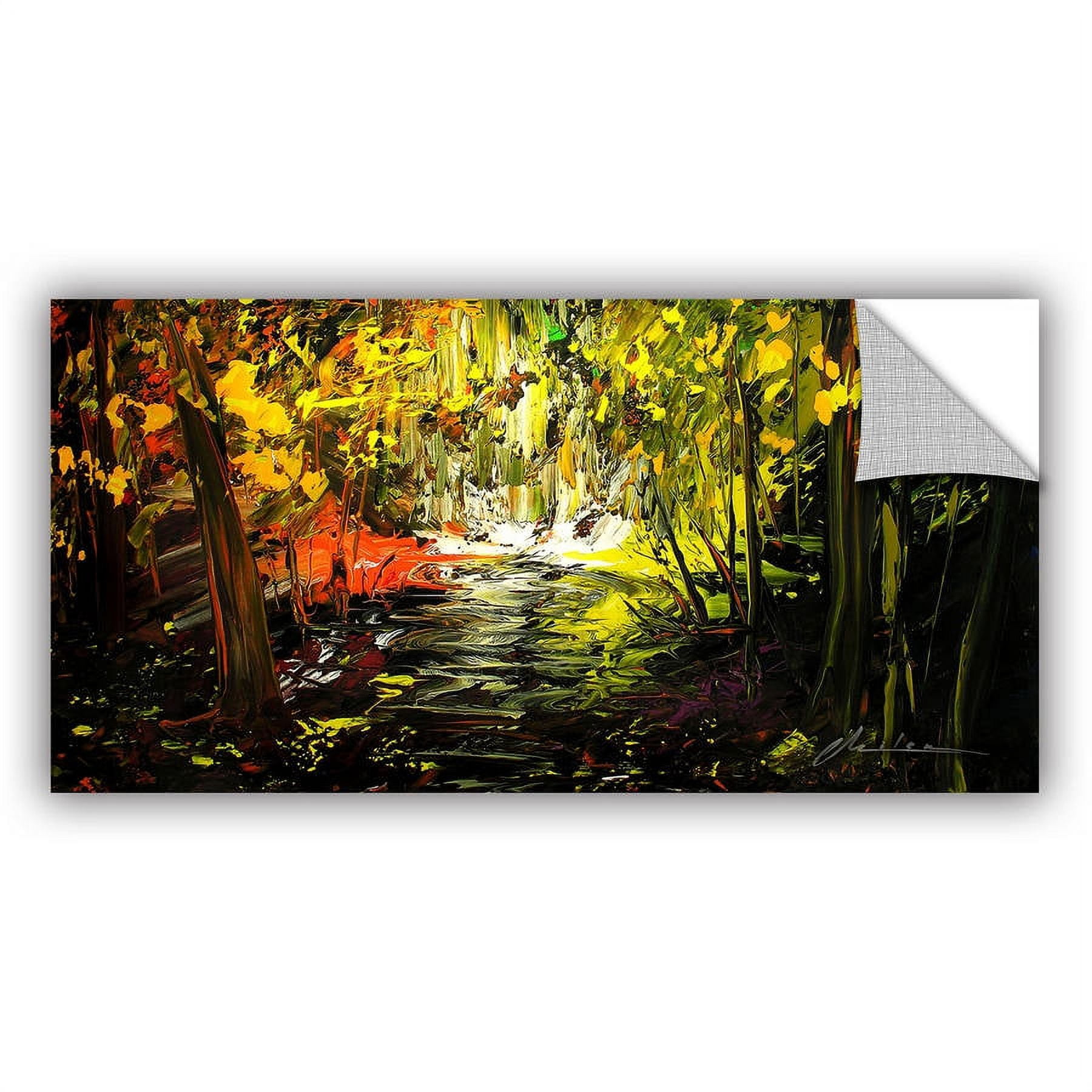ArtAppealz Milen Tod "Lone Trail" Removable Wall Art
