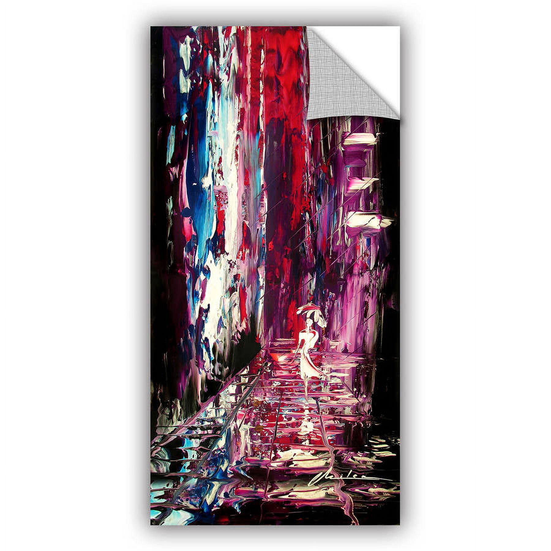 ArtAppealz Milen Tod "Lovely Lady" Removable Wall Art