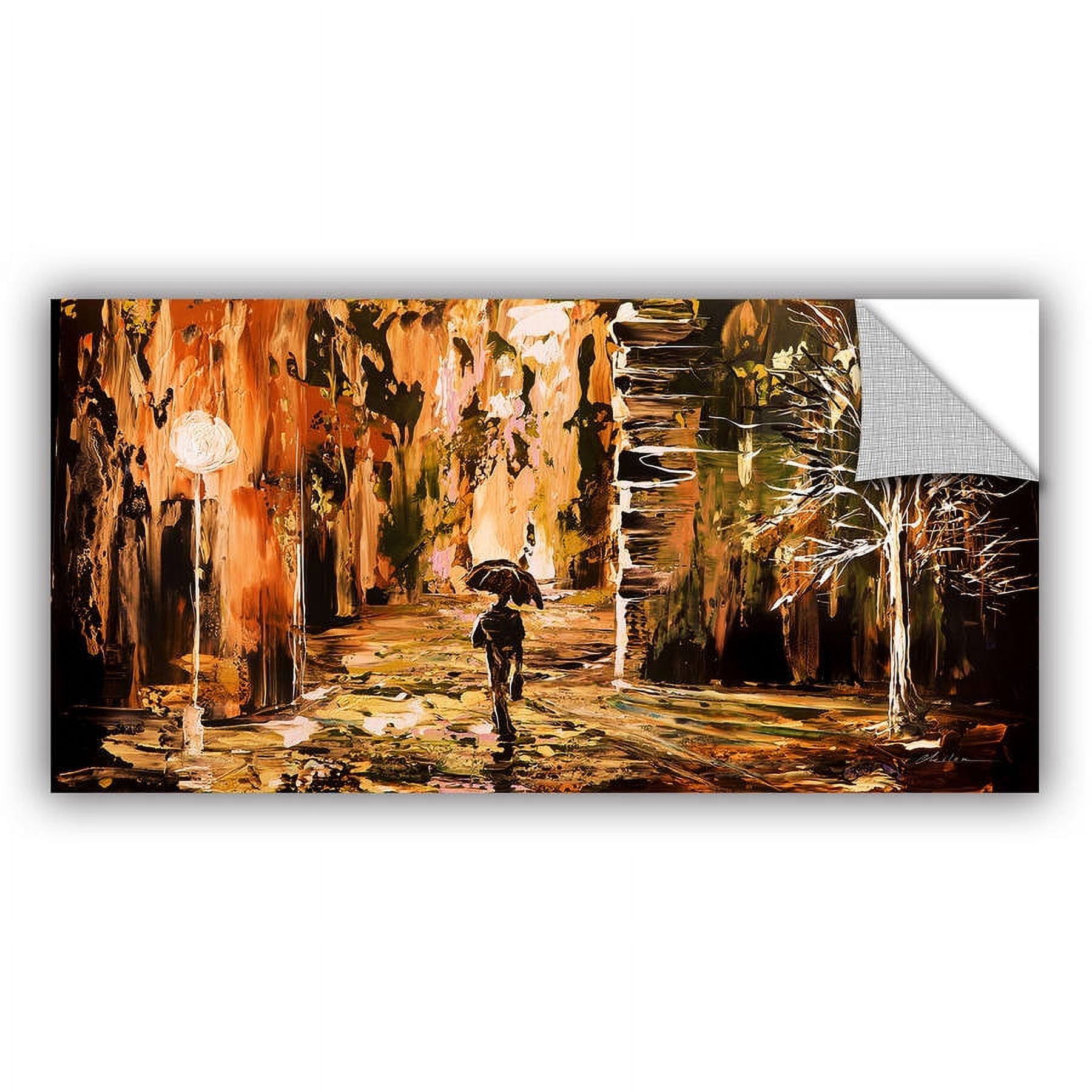 ArtAppealz Milen Tod "Rain 2" Removable Wall Art