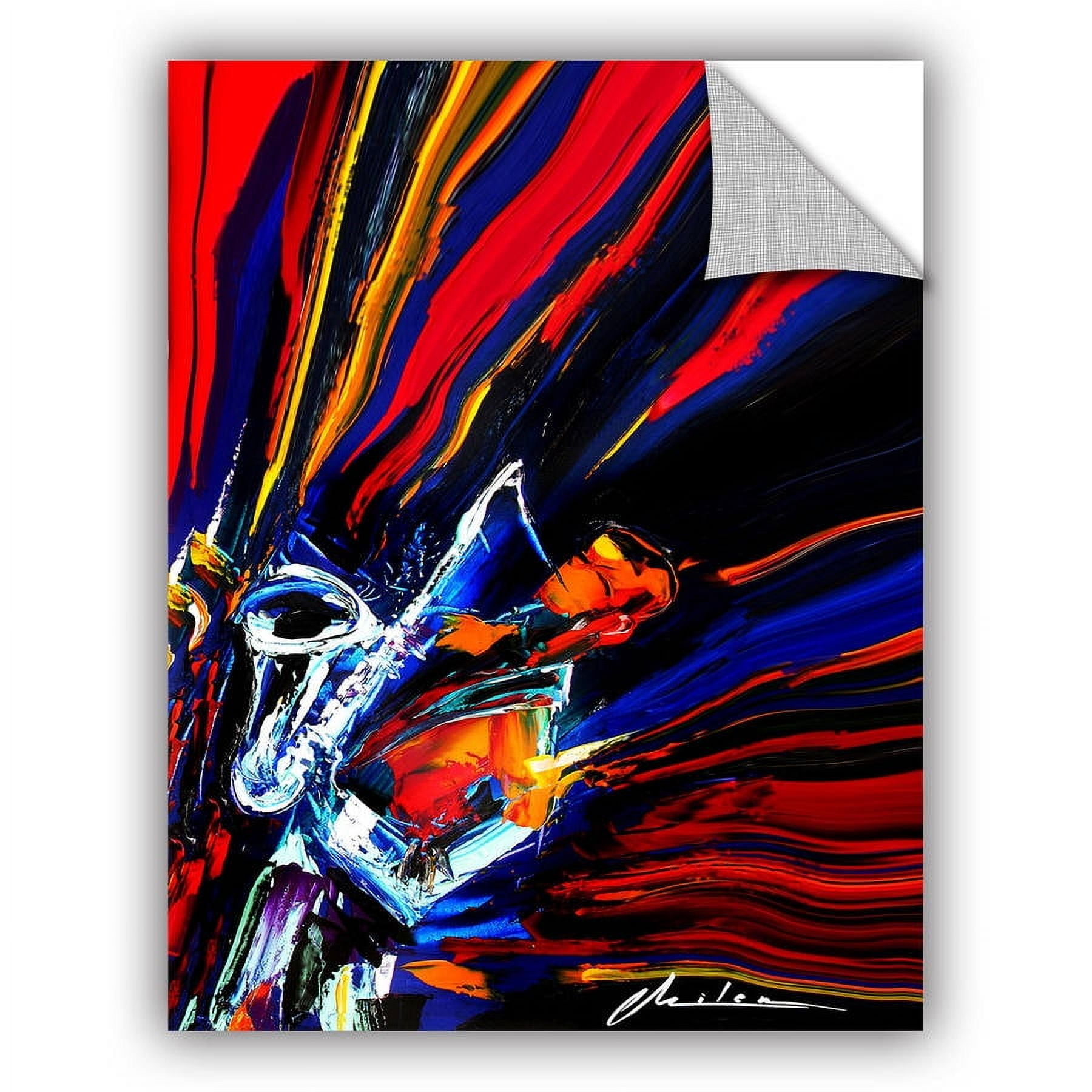 ArtAppealz Milen Tod "Voice Of The Soul" Removable Wall Art