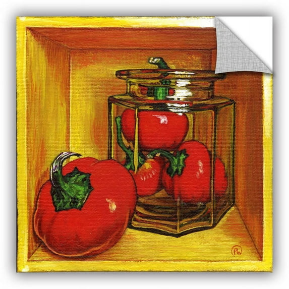 ArtAppealz Paige Wallis "Cherry" Removable Wall Art