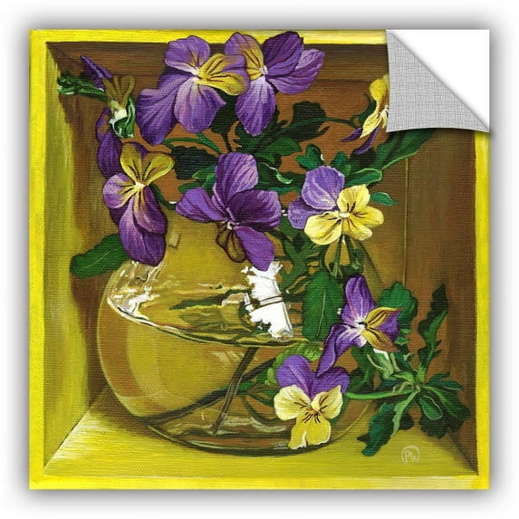ArtAppealz Paige Wallis "Not So Shy" Removable Wall Art
