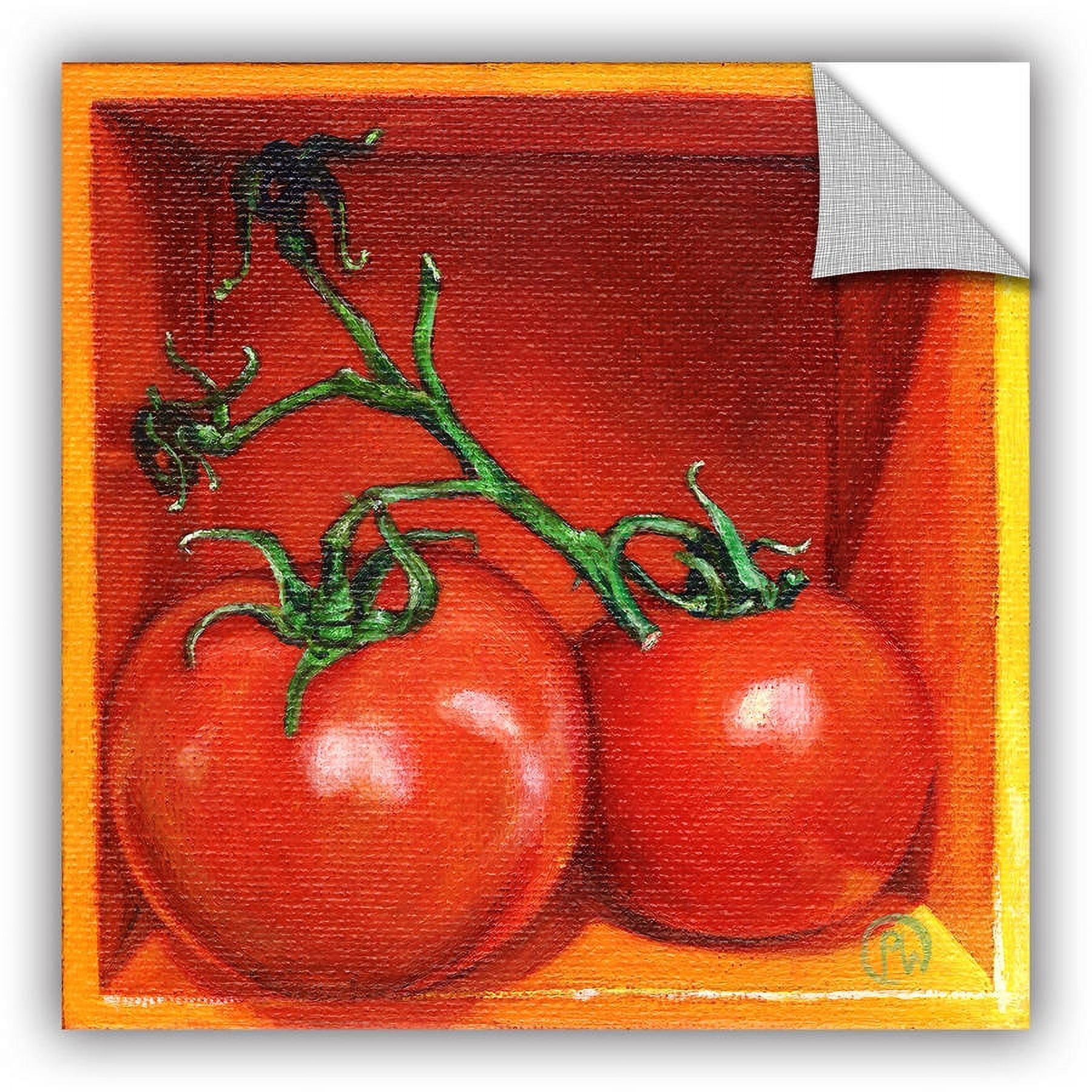ArtAppealz Paige Wallis "Tomayto Tomahto" Removable Wall Art