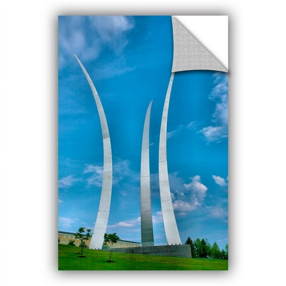 ArtAppealz Steve Ainsworth "Air Force Memorial" Removable Wall Art