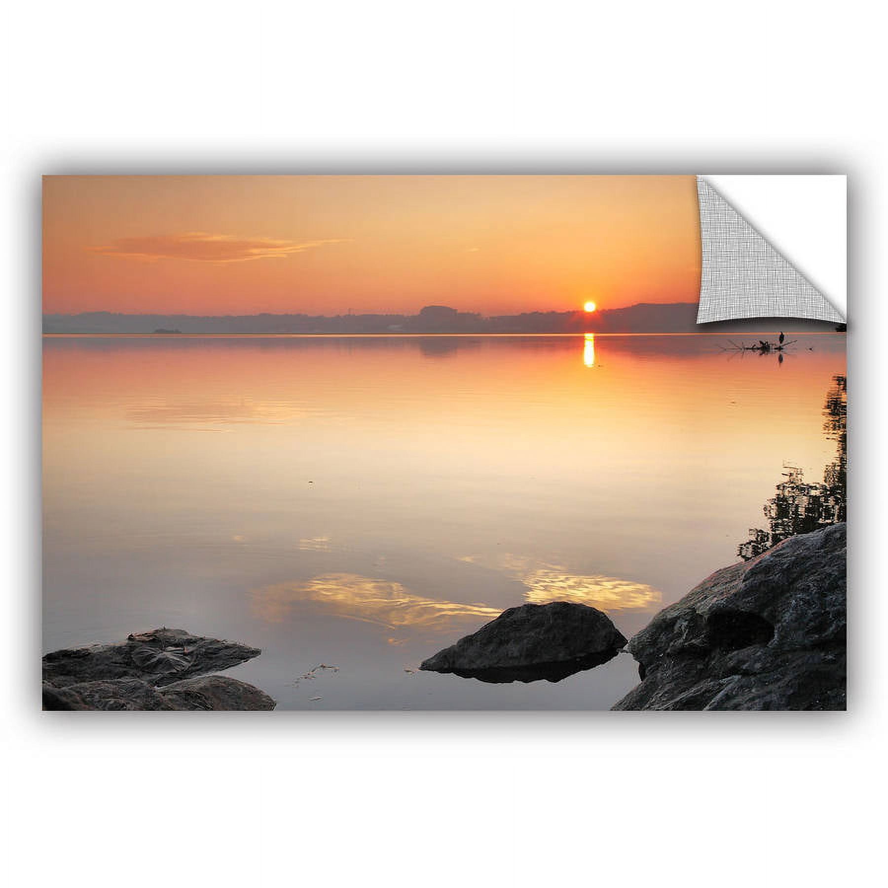 ArtAppealz Steve Ainsworth "Potomac Sunrise" Removable Wall Art