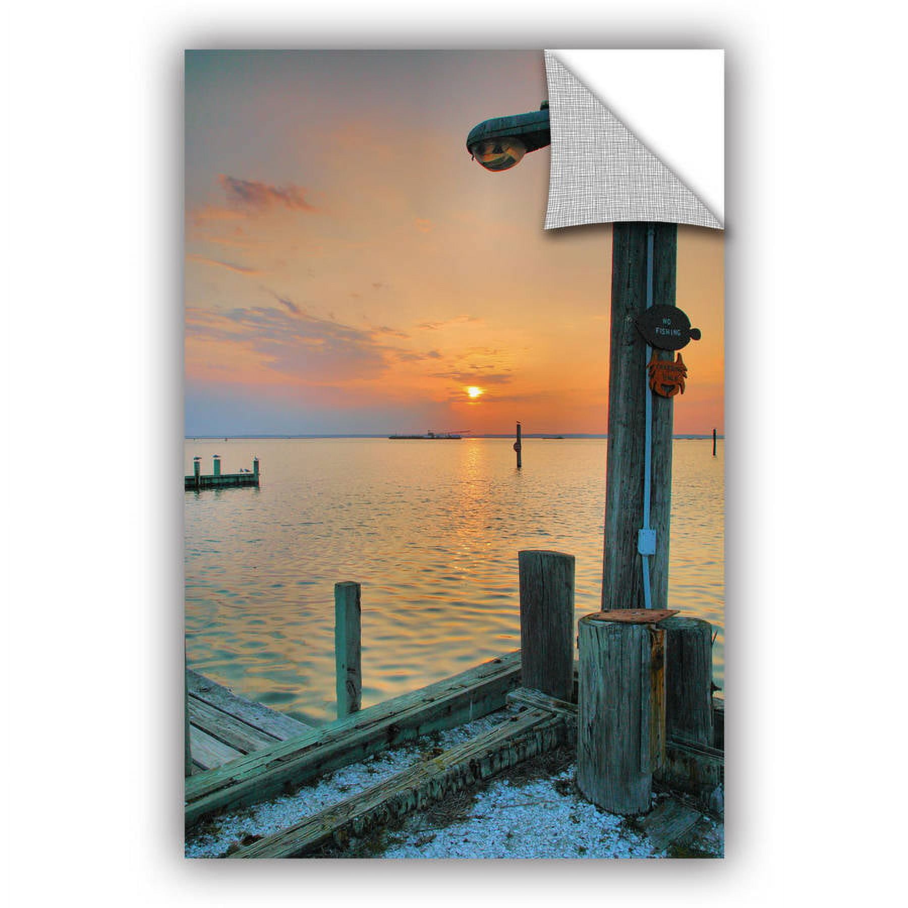 ArtAppealz Steve Ainsworth "Sunset Bay II" Removable Wall Art