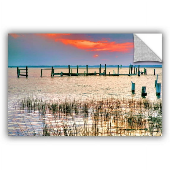 ArtAppealz Steve Ainsworth "Sunset Bay III" Removable Wall Art