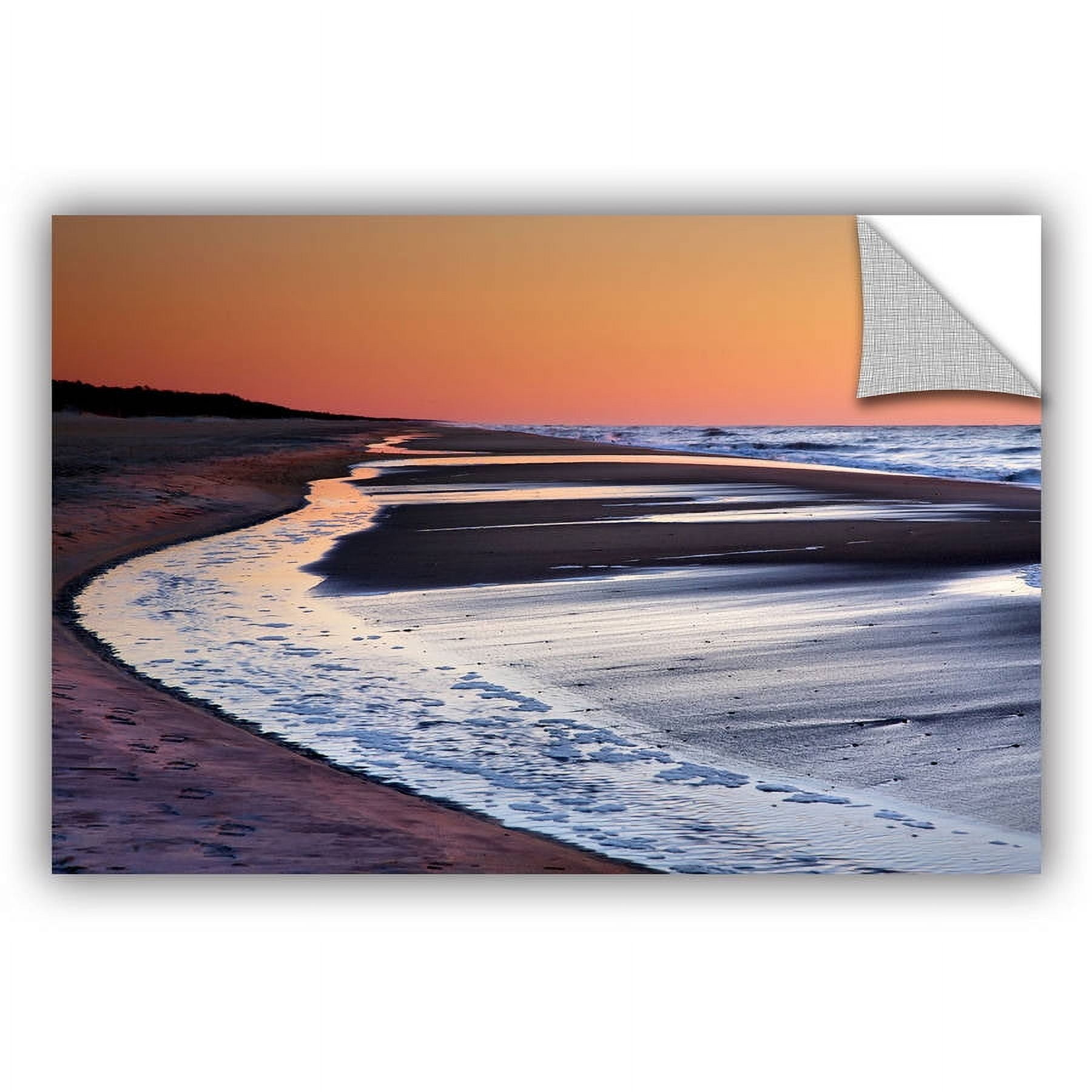 ArtAppealz Steve Ainsworth "Tide Pools at Sunrise" Removable Wall Art