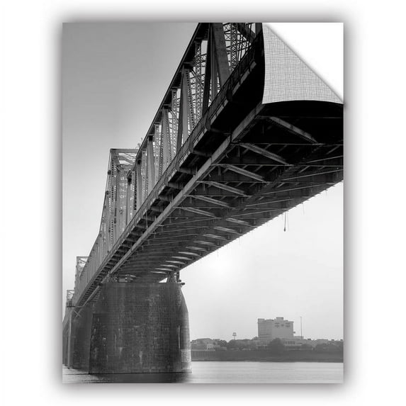 ''Under the Bridge' Removable Wall Art Mural, 18x24