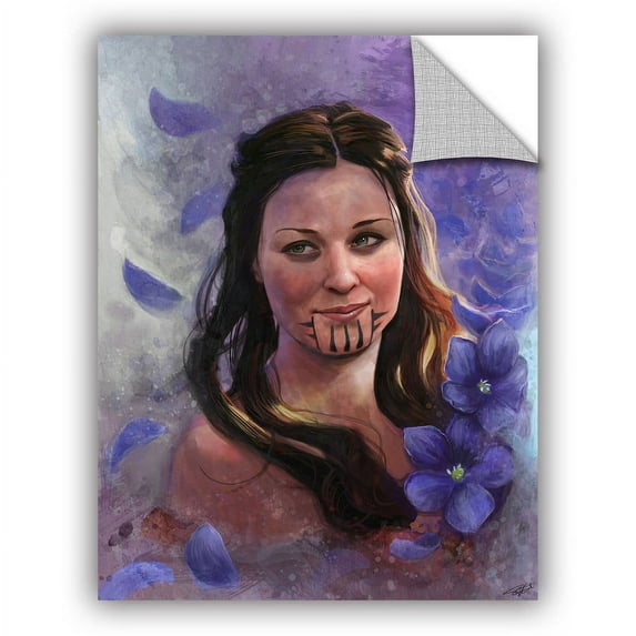 ArtAppealz Steve Goad "2 Horses 3 Blankets" Removable Wall Art