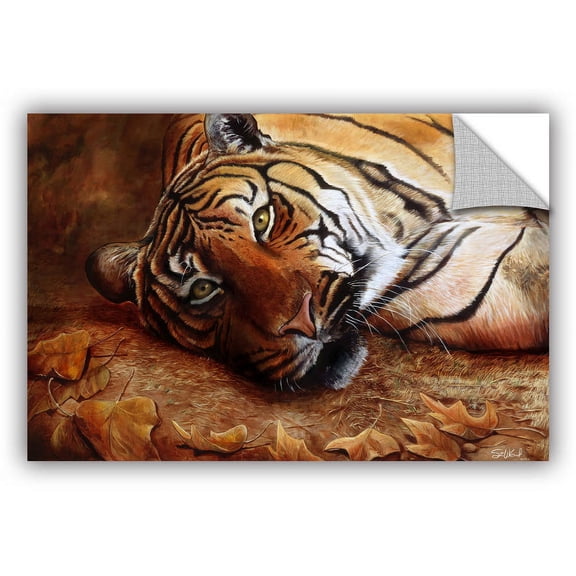 ArtAppealz Steve Goad "Bengal Tiger" Removable Wall Art