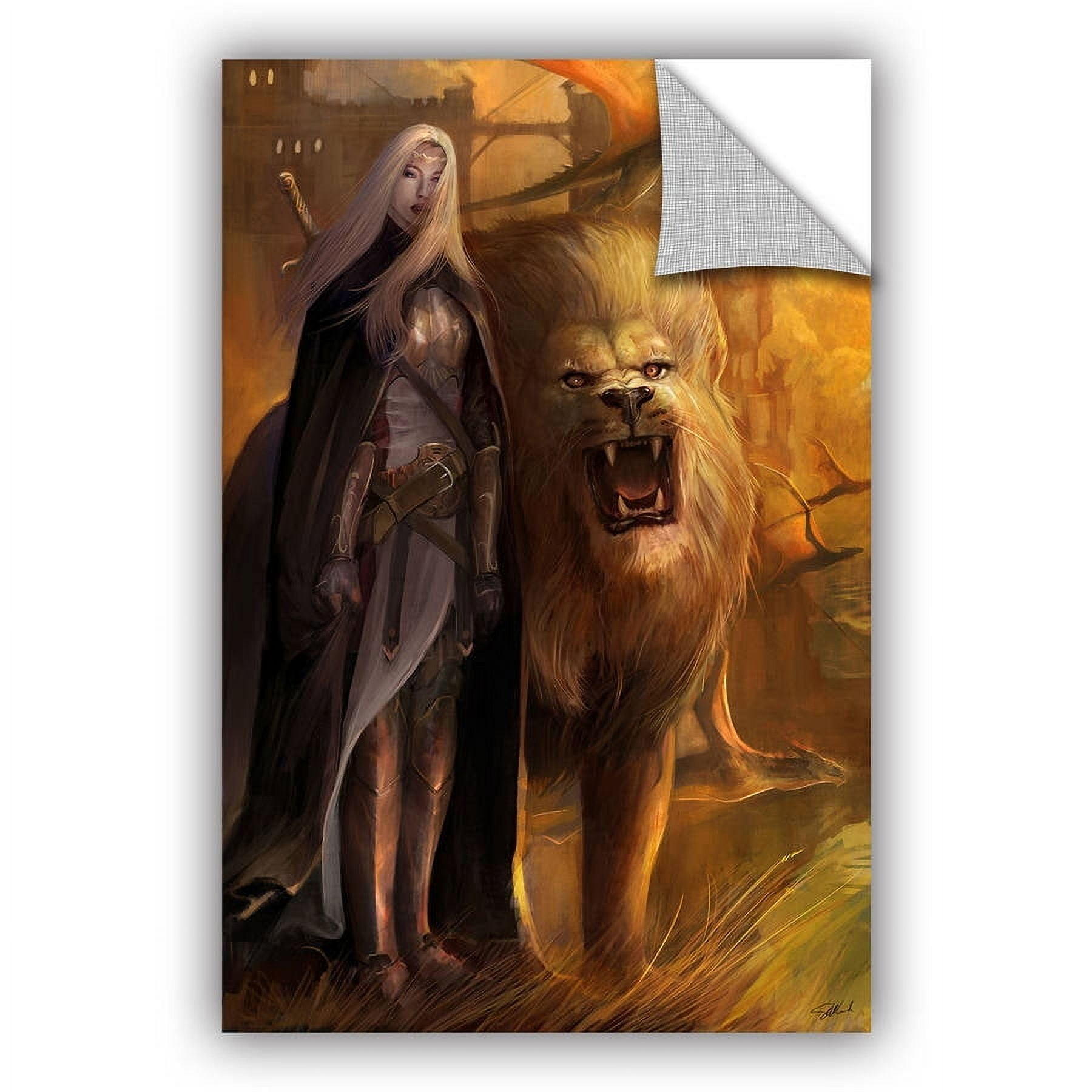 ArtAppealz Steve Goad "Guardians" Removable Wall Art