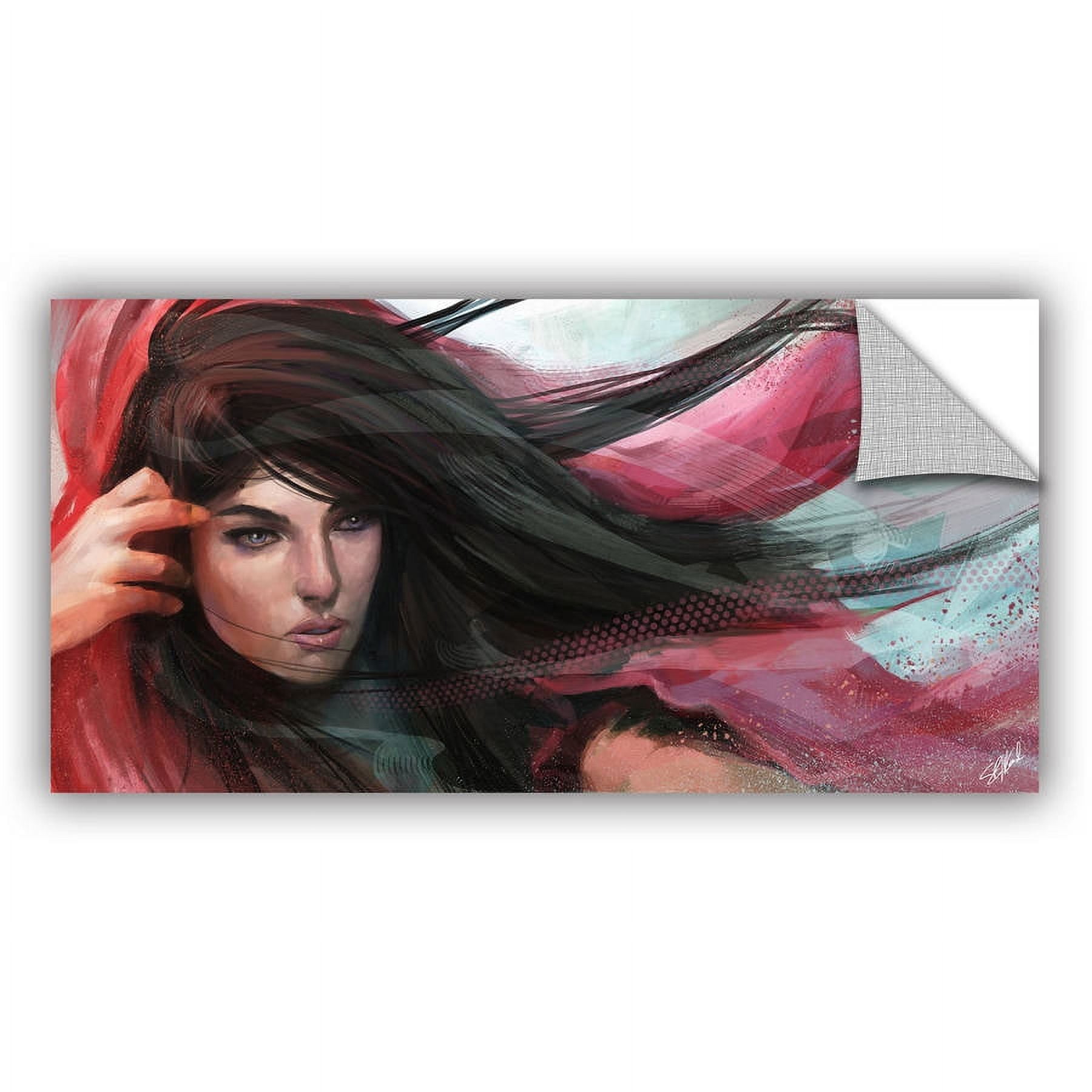 ArtAppealz Steve Goad "Wind" Removable Wall Art