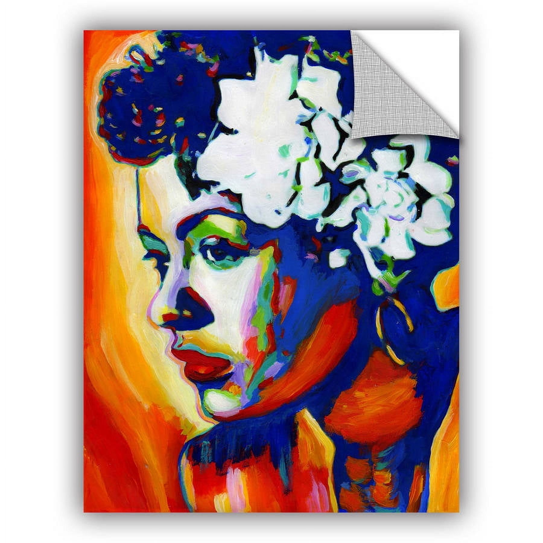 ArtAppealz Vel Verrept "Lady Day" Removable Wall Art