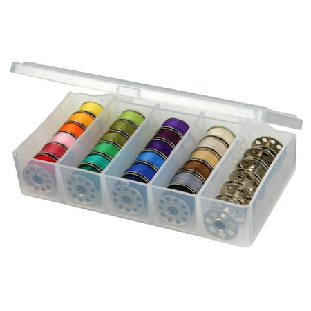 ArtBin Bobbin Box Translucent Storage Case, 30 Pieces