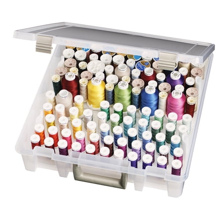 ArtBin Super Clear Sewing Thread Storage Box for Sewing Machine