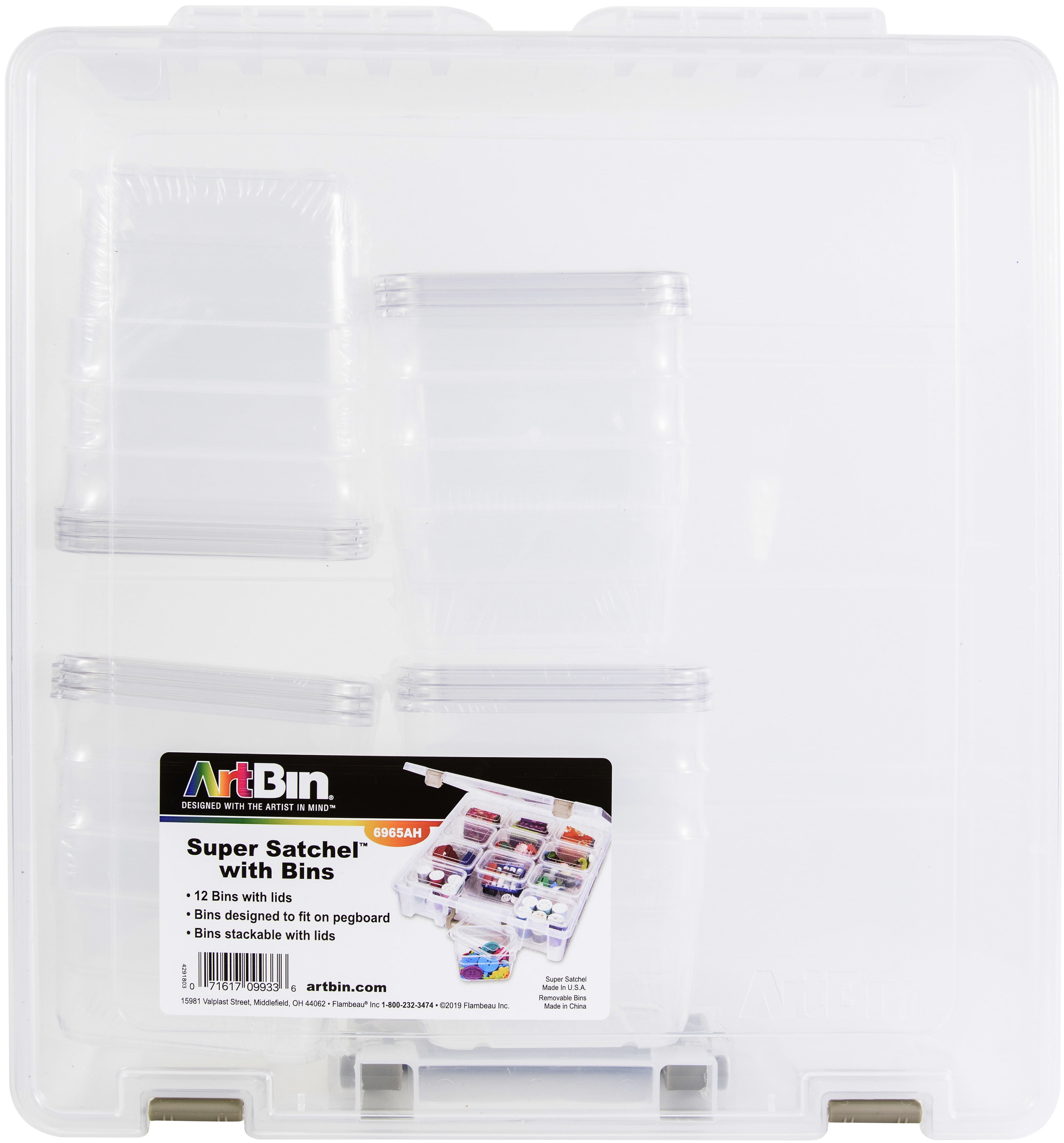 ArtBin Super Satchel w/Bins 12 Small