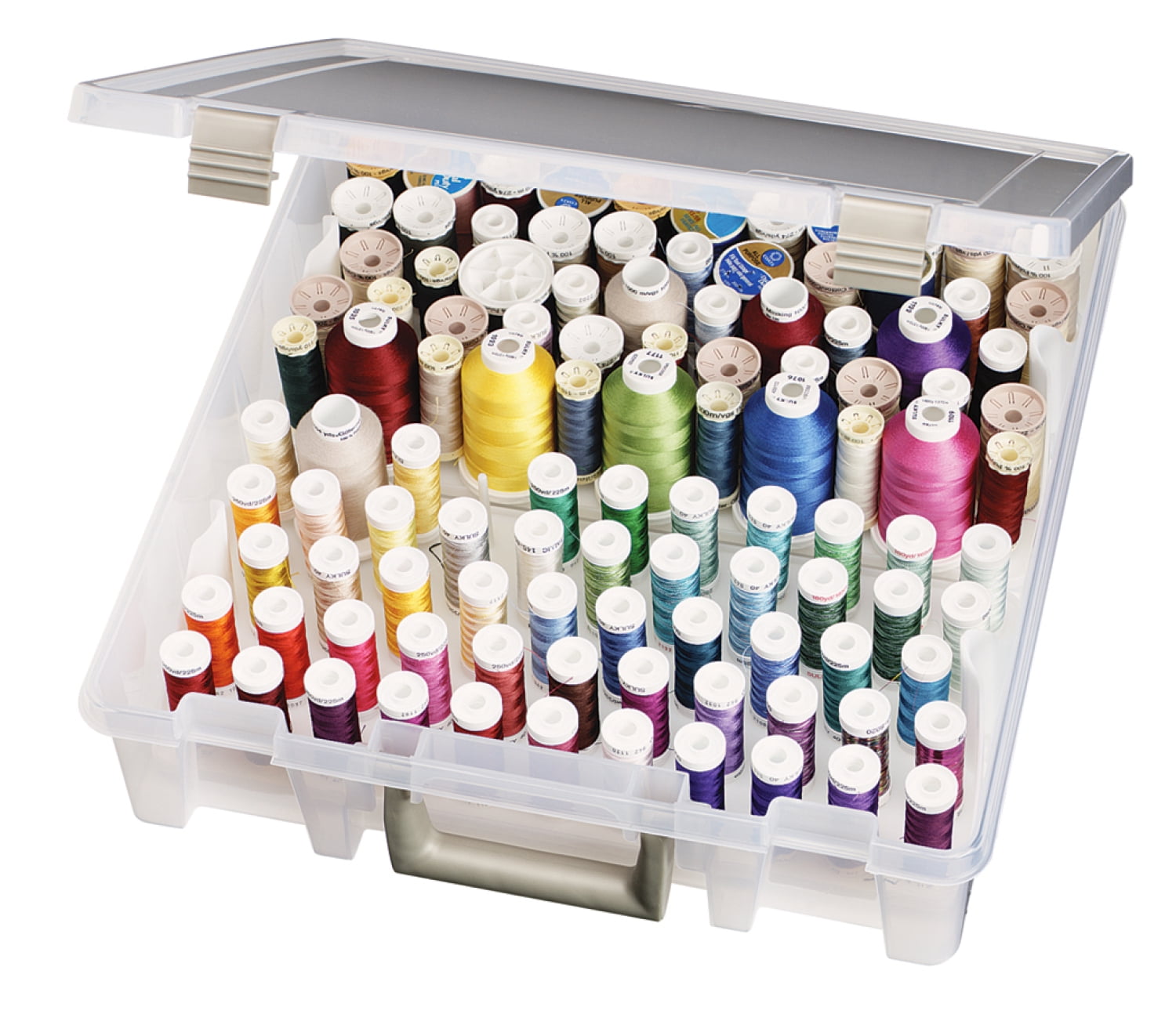 ArtBin Thread Box- Super Satchel Storage Container with two