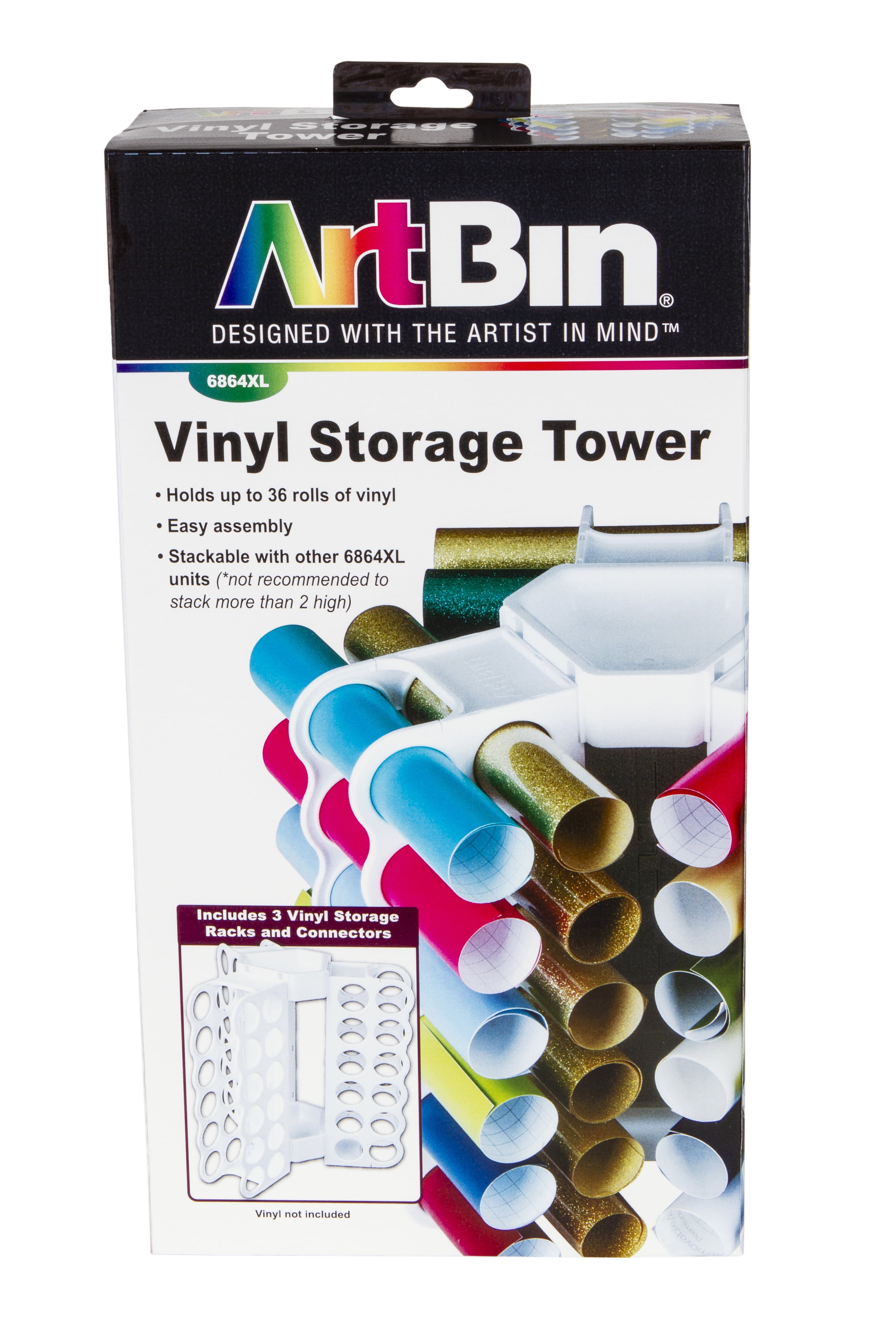 Artbin Vinyl Roll Storage Rack - White